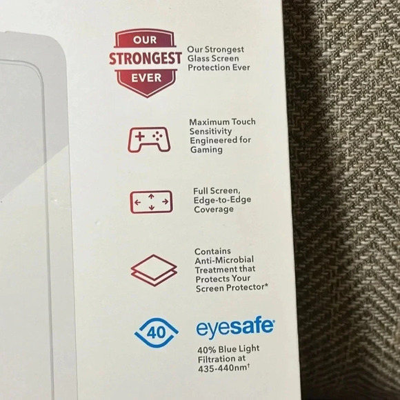 NWT Zagg Invisible Shield Glass XTR iPhone 13 Pro Max Screen Protector $65 MSRP - Picture 4 of 8